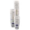 Dart Paper Medical   Dental Graduated Cups  3oz  White Blue  100 Bag  50 Bags Carton (SCC R3)