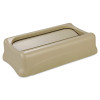 Rubbermaid Commercial Slim Jim Swing Lid  11 38w x 20 5d x 5h  Beige (RCP 2673-60 BEI)