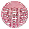 Fresh Products Wave 3D Urinal Deodorizer Screen  Red  Spiced Apple Fragrance  10 Screens Box (FRS 2WDS60 SAP)