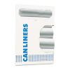 Boardwalk High-Density Can Liners  45 gal  13 microns  40  x 46   Natural  250 Carton (BWK 404616)
