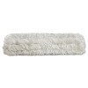 Rubbermaid Commercial Flow Flat Mop  Nylon  18   White  (RCP Q805)