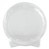 WNA Designerware Plates  Plastic  6   Clear  18 PK  10 PK CT (WNA DWP6180)