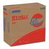 WypAll X80 Cloths with HYDROKNIT  9 1 x 16 8  Red  Pop-Up Box  80 Box  5 Box Carton (KCC 05930)