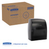 Kimberly-Clark Professional* Sanitouch Hard Roll Towel Dispenser  12 63 100w x 10 1 5d x 16 13 100h  Smoke (KCC 09996)