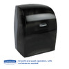 Kimberly-Clark Professional* Sanitouch Hard Roll Towel Dispenser  12 63 100w x 10 1 5d x 16 13 100h  Smoke (KCC 09996)