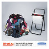 WypAll X80 Cloths with HYDROKNIT  Jumbo Roll  12 1 2w x 13 4 White  475 Roll (KCC 41025)