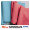 WypAll X80 Cloths with HYDROKNIT  Jumbo Roll  12 1 2 x 13 2 5  Blue  475 Roll (KCC 41043)