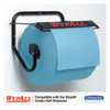 WypAll X80 Cloths with HYDROKNIT  Jumbo Roll  12 1 2 x 13 2 5  Blue  475 Roll (KCC 41043)