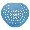 HOSPECO Health Gards Vinyl Urinal Screen  7 3 4 w x 6 7 8 h  Blue  Mint  Dozen (HOS 03904)