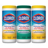 Clorox Disinfecting Wipes  7 x 8  Fresh Scent Citrus Blend  35 Canister  3 Pack (CLO30112)