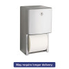 Bobrick ConturaSeries Two-Roll Tissue Dispenser  6 1 16  x 5 15 16  x 11  (BOB 4288)