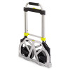 Safco Stow-Away Collapsible Medium Hand Truck  275 lb Capacity  19 x 17 75 x 38 75  Aluminum (SFC 4062)