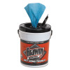 Brawny Industrial Wet Hand Towels  12 1 5  x 8 3 5   1-Ply  Blue  84 Pail  6 Carton (GPC 215-01)