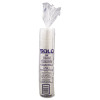 Dart Non-Vented Cup Lids  Fits 3 25-9 oz Cups  Clear  125 Sleeve  20 Sleeves Carton (DCC PL4N)