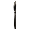 Boardwalk Heavyweight Polystyrene Cutlery  Knife  Black  1000 Carton (BWK KNIFEHW-BLA)