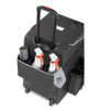 Rubbermaid Commercial Executive Quick Cart  Large  14 25w x 16 5d x 25h  Dark Gray (RCP 1902465)