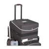 Rubbermaid Commercial Executive Quick Cart  Large  14 25w x 16 5d x 25h  Dark Gray (RCP 1902465)