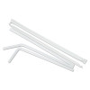 Boardwalk Flexible Wrapped Straws  7 3 4   White  500 Pack  20 Packs Carton (BWK FSTW775W25)