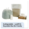 Stout by Envision Controlled Life-Cycle Plastic Trash Bags  13 gal  0 7 mil  24  x 30   White  120 Box (STOG2430W70)