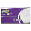 Swiffer WetJet System Refill Cloths  11 3  x 5 4   White  24 Box (PGC 08443CT)