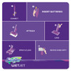 Swiffer WetJet System Refill Cloths  11 3  x 5 4   White  24 Box (PGC 08443CT)