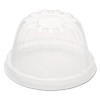 Dart D-T Sundae Cold Cup Lids  Fits Foam Cups  Clear  1 000 lids CT  50 PK  20PK CT (DCC 12HDLC)