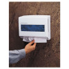 Kimberly-Clark Professional* Scottfold Compact Towel Dispenser  13 3 10 x 13 1 2 x 10  Pearl White (KCC 09217)