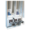 Vend-Rite Coin-Operated Soap Vender  3-Column  16 25  x 37 75  x 9 5   White Blue (VEN 394-100)