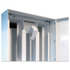 Vend-Rite Coin-Operated Soap Vender  3-Column  16 25  x 37 75  x 9 5   White Blue (VEN 394-100)