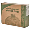 Stout by Envision Controlled Life-Cycle Plastic Trash Bags  39 gal  1 1 mil  33  x 44   Brown  40 Box (STOG3344B11)