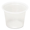 Pactiv Plastic Souffl    Cups  1 oz  Translucent  5000 Carton (PAC YS100)