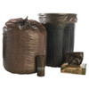 Stout by Envision Controlled Life-Cycle Plastic Trash Bags  30 gal  0 8 mil  30  x 36   Brown  60 Box (STOG3036B80)