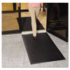 Guardian Clean Step Outdoor Rubber Scraper Mat  Polypropylene  36 x 60  Black (MLL14030500)