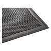 Guardian Clean Step Outdoor Rubber Scraper Mat  Polypropylene  36 x 60  Black (MLL14030500)