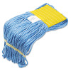 Boardwalk Super Loop Wet Mop Head  Cotton Synthetic Fiber  5  Headband  Small Size  Blue  12 Carton (UNS 501BLCT)