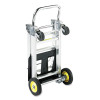 Safco HideAway Convertible Truck  400 lb Capacity  15 5 x 43 x 36  Aluminum (SAF4050)