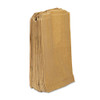 HOSPECO Napkin Receptacle Liners  7 5  x 3  x 10 5   Brown  500 Carton (HOS260)