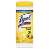 LYSOL Brand Disinfecting Wipes  7 x 8  Lemon and Lime Blossom  35 Wipes Canister  12 Canisters Carton (RAC81145CT)
