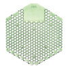Fresh Products Wave 3D Urinal Deodorizer Screen  Green  Cucumber Melon Fragrance 10 Screens Box (FRS3WDS60CME)