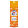 Clorox 4-in-One Disinfectant and Sanitizer  Citrus  14 oz Aerosol  12 Carton (CLO31043CT)