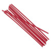 Boardwalk Single-Tube Stir-Straws  5 1 4   Red  1000 Pack  10 Carton (BWKSTRU525R10)