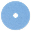 3M Hi-Performance Burnish Pad 3050  20  Diameter  Sky Blue  5 Carton (MMM59825)
