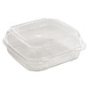 Pactiv ClearView SmartLock Containers  49oz  8 13 64 x 8 11 32 x 2 29 32  200 Carton (PCTYCI81120)