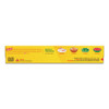 Glad ClingWrap Plastic Wrap  200 Square Foot Roll  Clear  12 Carton (CLO00020CT)