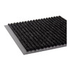 Crown Needle Rib Wipe and Scrape Mat  Polypropylene  36 x 60  Charcoal (CWNNR0035CH)