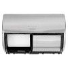 Georgia Pacific Professional Compact Coreless Side-by-Side 2-Roll Dispenser  10 13 x 6 75 x 7 13  Stainless (GPC56798)