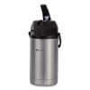 BUNN 3 Liter Lever Action Airpot  Stainless Steel Black (BUNAIRPOT30)