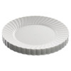 WNA Classicware Plastic Dinnerware  Plates  Plastic  White  9in  12 Bag  15 Carton (WNARSCW91512W)