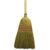 Boardwalk Maid Broom  Mixed Fiber Bristles  55  Long  Natural  12 Carton (BWK920YCT)