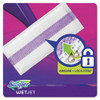 Swiffer WetJet System Refill Cloths  11 3  x 5 4   White  24 Box  4 Ctn (PGC08443CT)